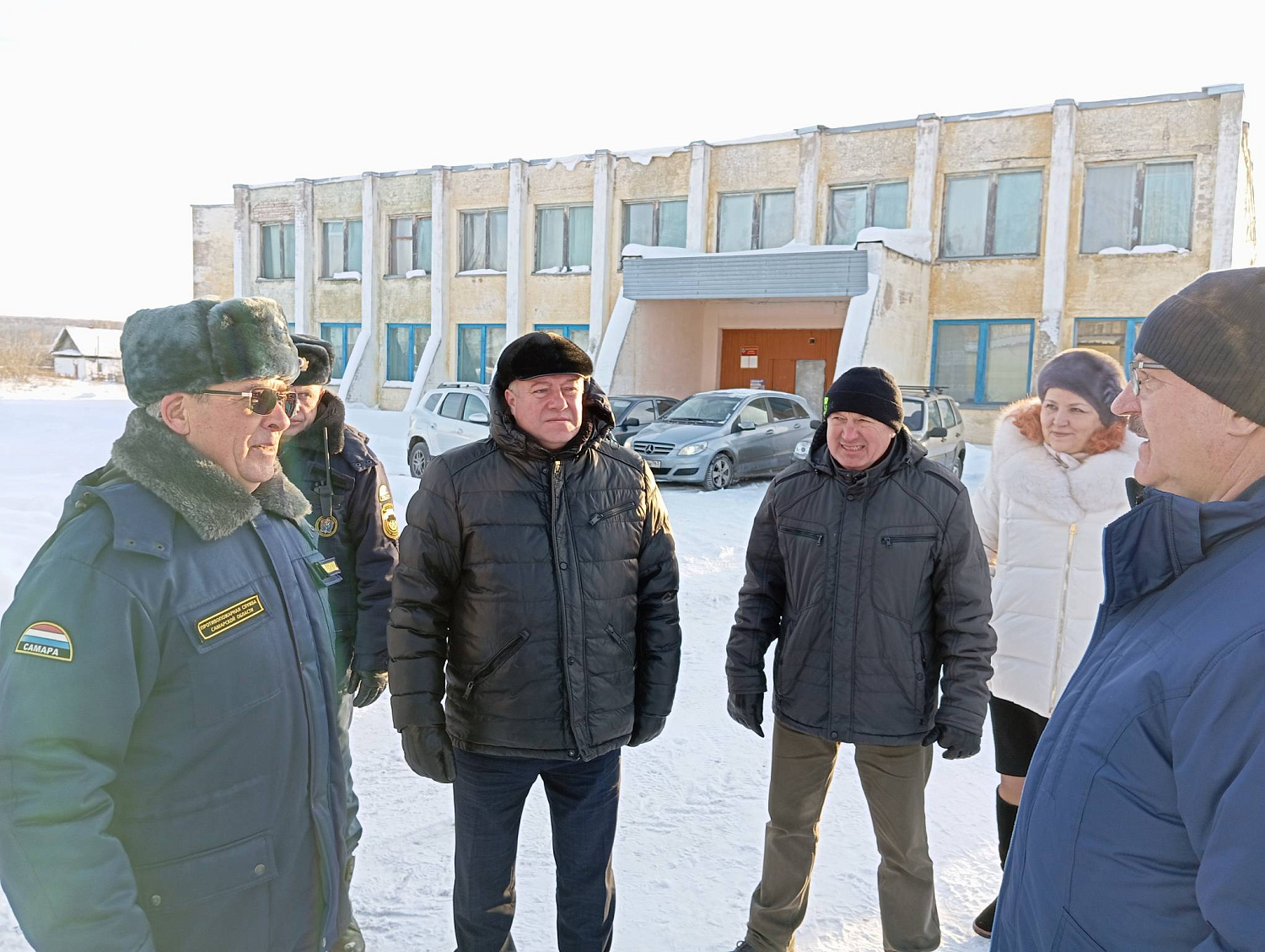 Новогодний подарок для добровольной пожарной команды