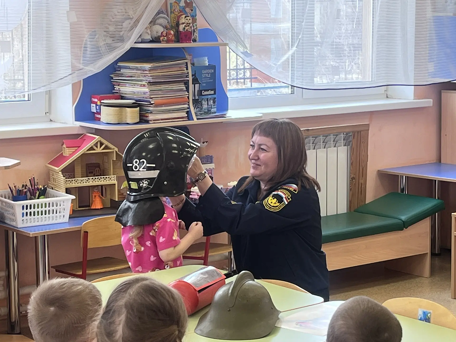 Кинельским дошкольникам о правилах пожарной безопасности