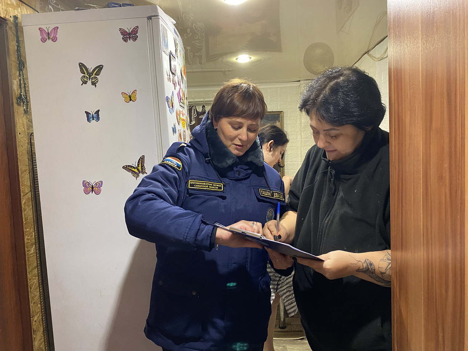 Зима требует бдительности: в Шигонском районе прошли профилактические инструктажи по пожарной безопасности в частном секторе