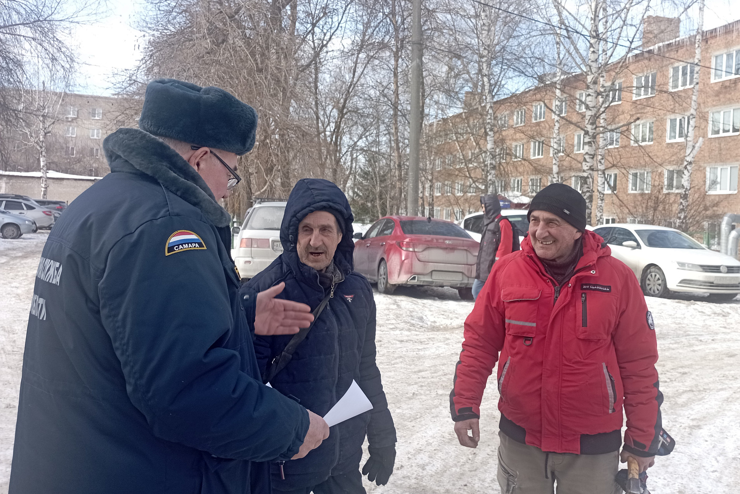 В Красноярском районе активно проводятся противопожарные инструктажи 