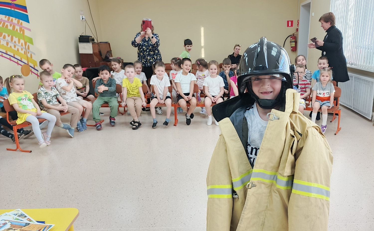 Самым юным жителям Богатовского района о пожарной безопасности