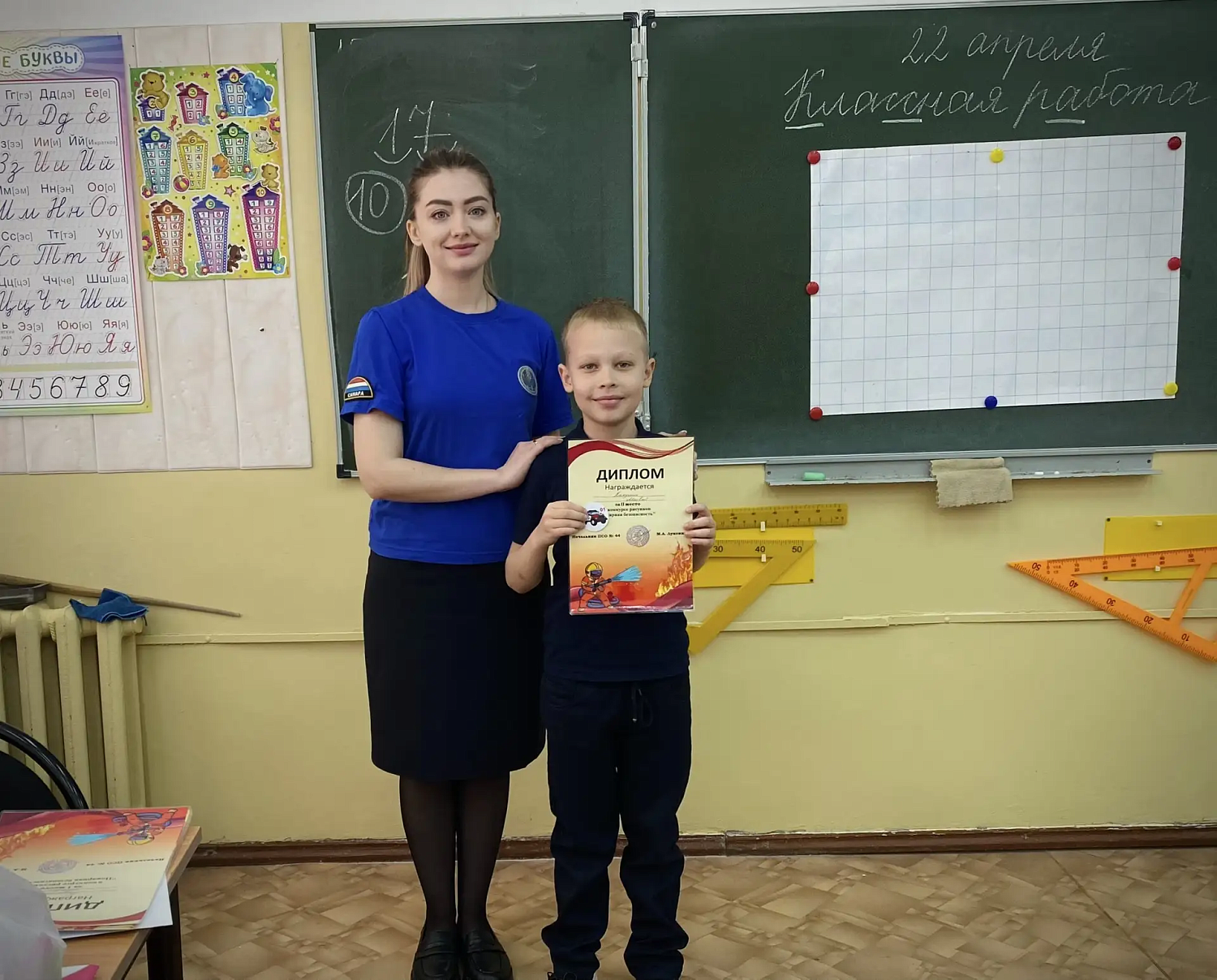 Героическая профессия – в детских рисунках 
