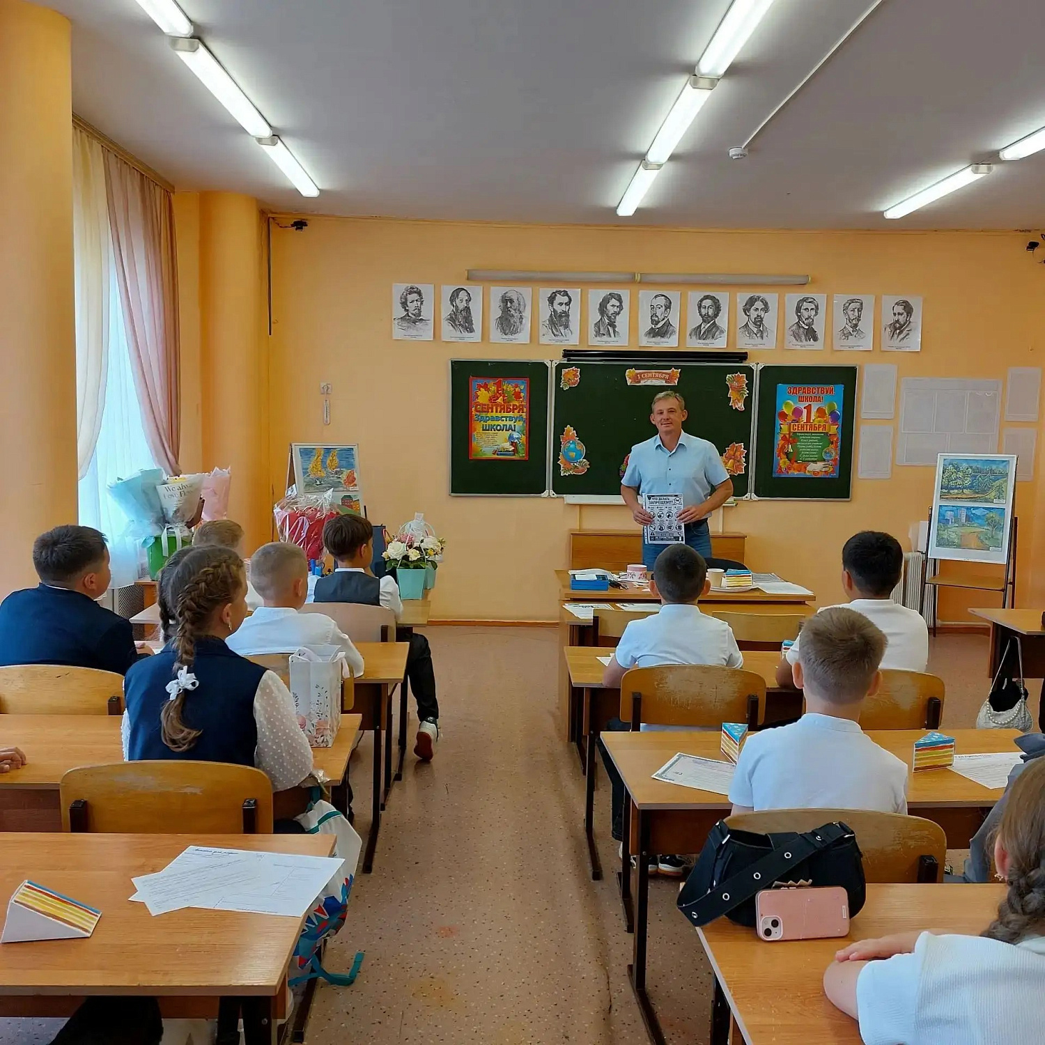 Уроки мужества и Уроки безопасности с участием представителей противопожарной службы Самарской области продолжаются   