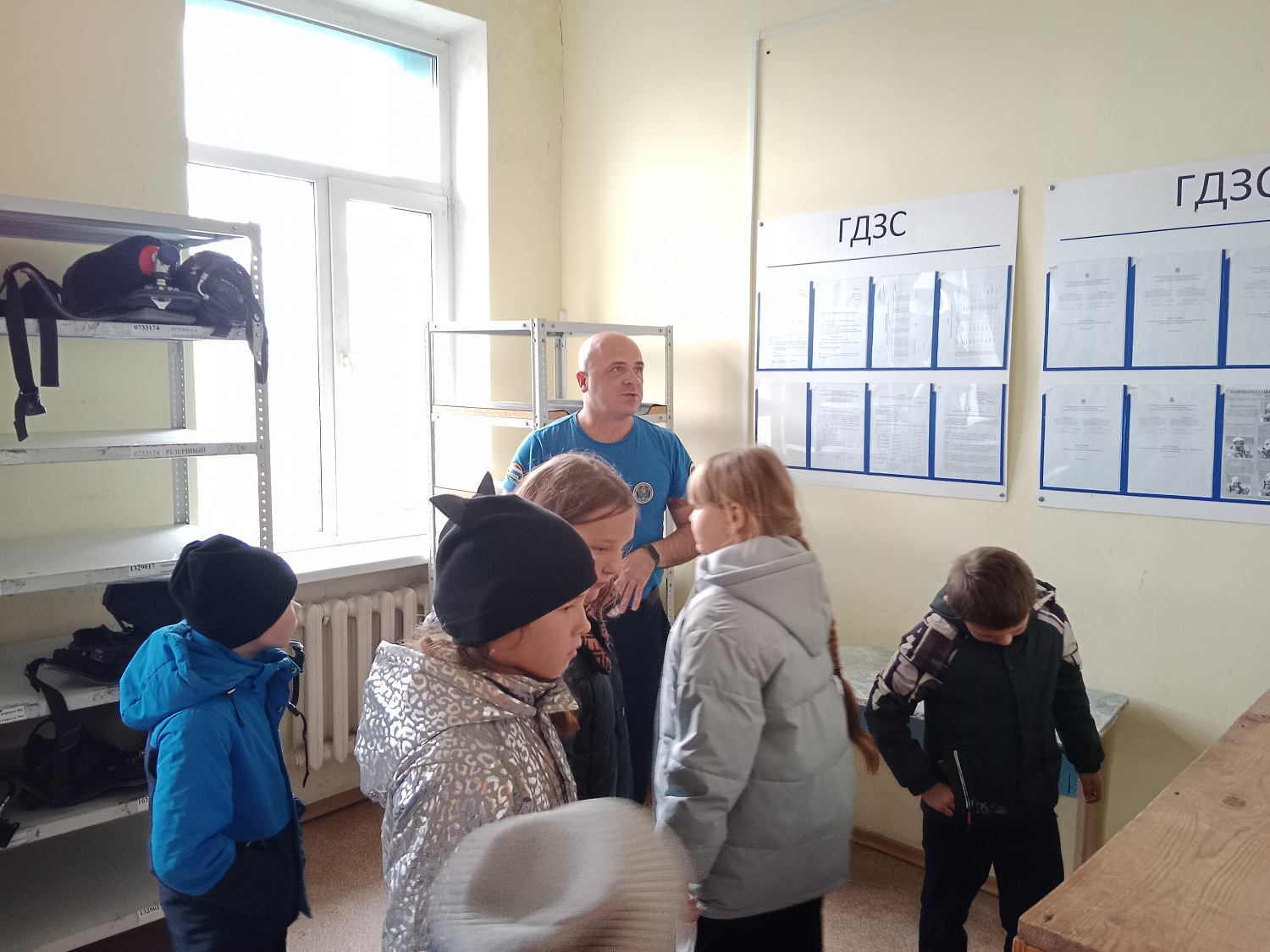 Новая встреча школьников со специалистами пожарно-спасательной части № 125 Пестравского района