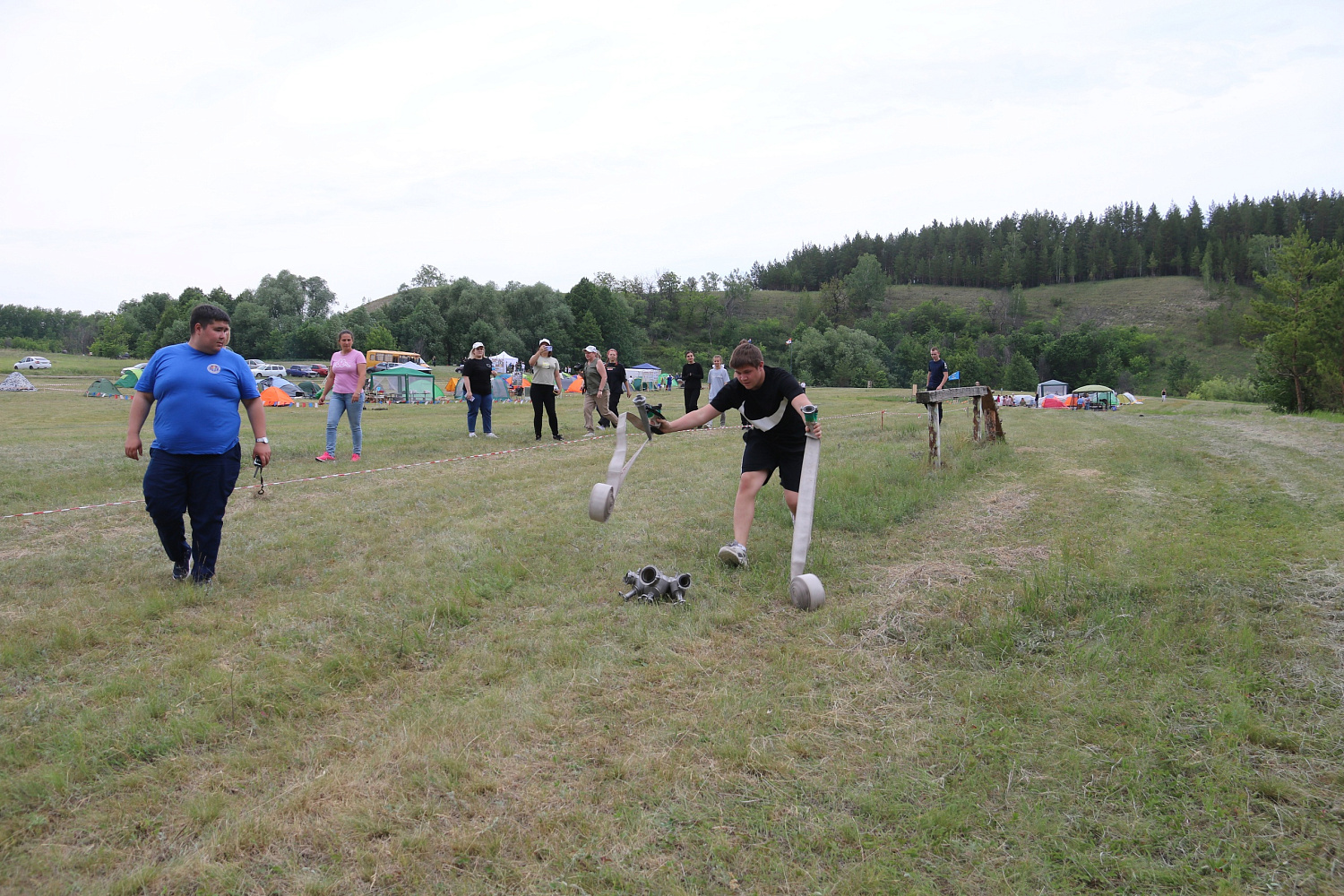 В Исаклинском районе прошла детско-юношеская оборонно-спортивная игра "Орлёнок"