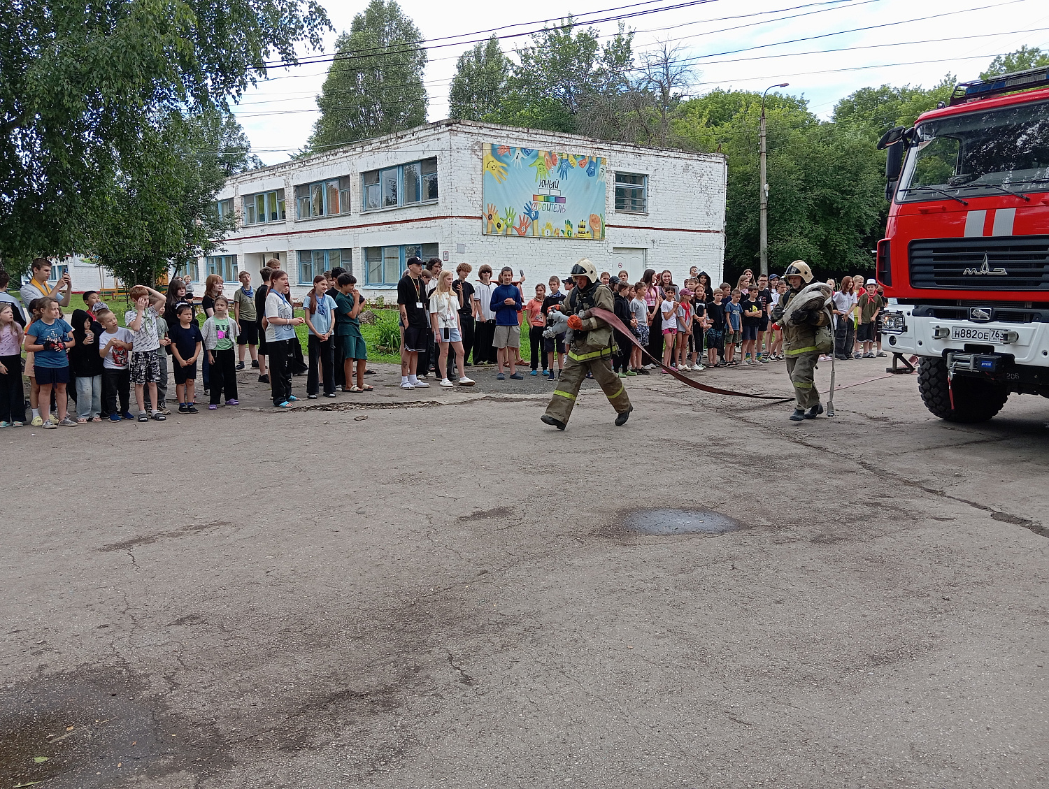Как же замечательно пообщались с детьми!