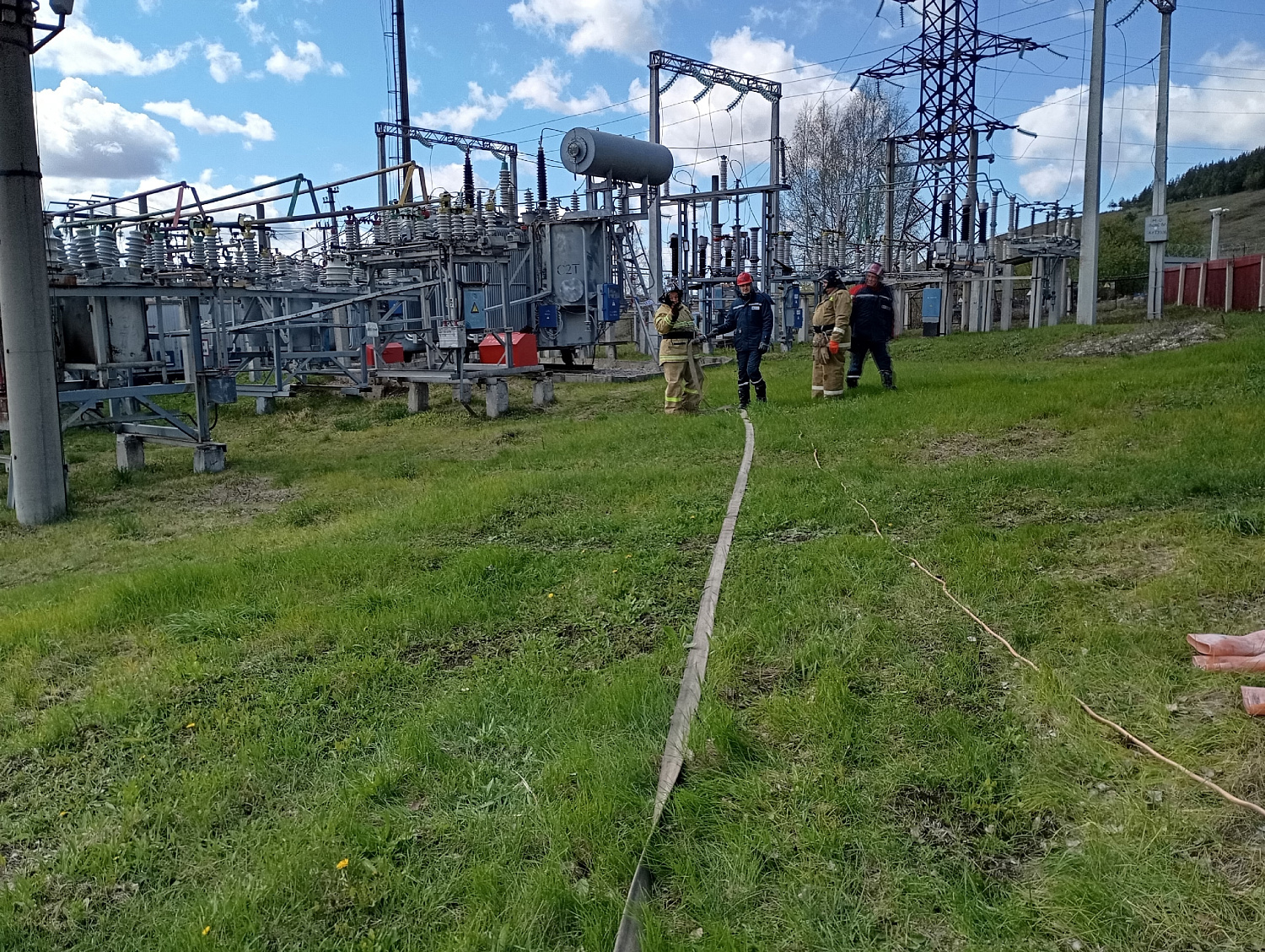 Пожарно-тактические учения прошли в Исаклинском районе