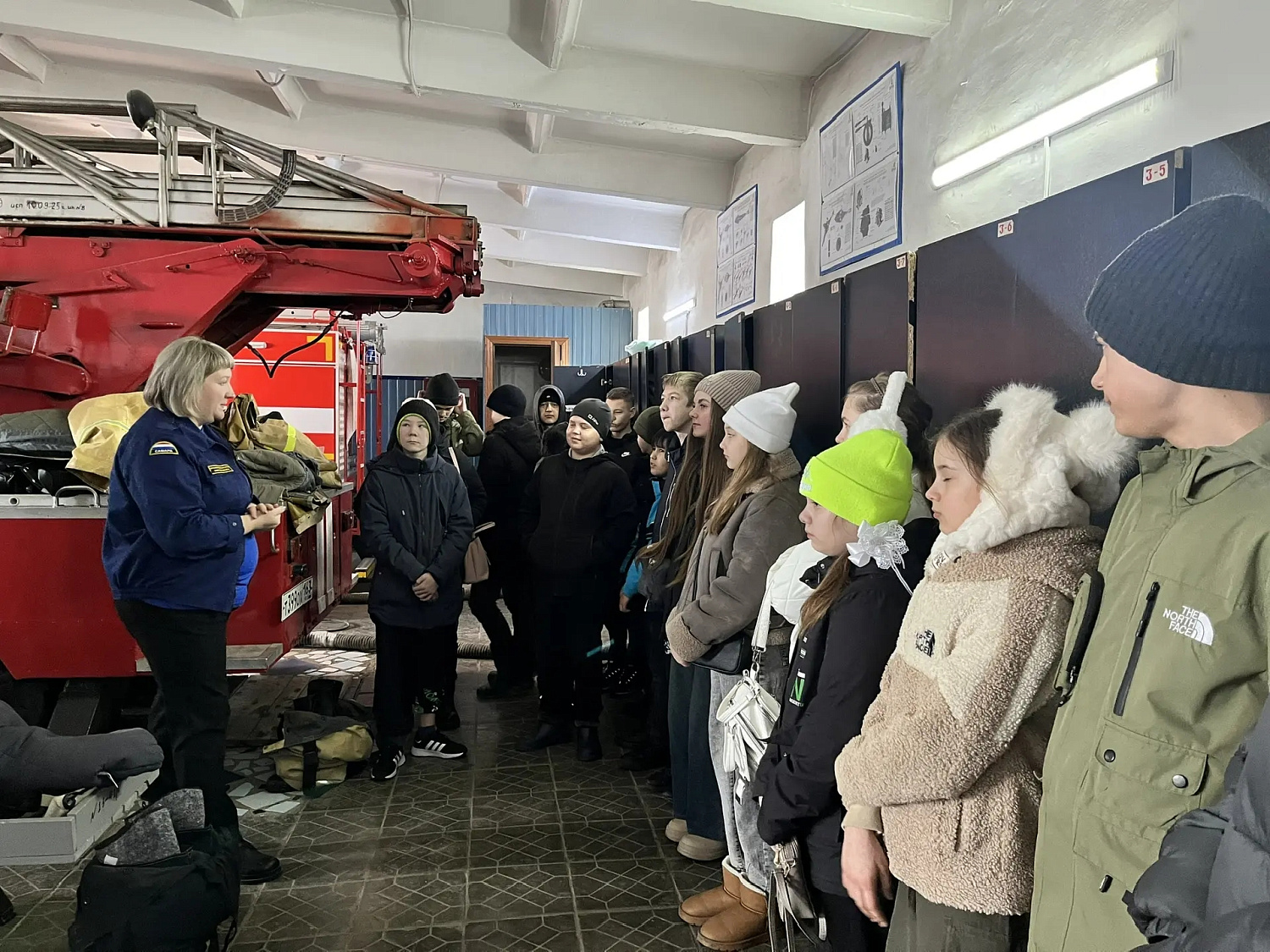 Экскурсия в пожарную часть – это всегда интересно!