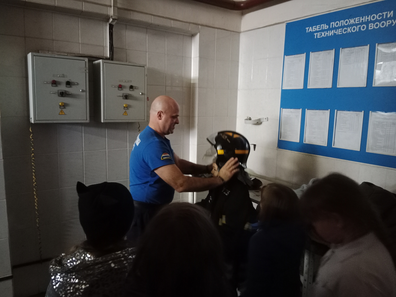 Новая встреча школьников со специалистами пожарно-спасательной части № 125 Пестравского района