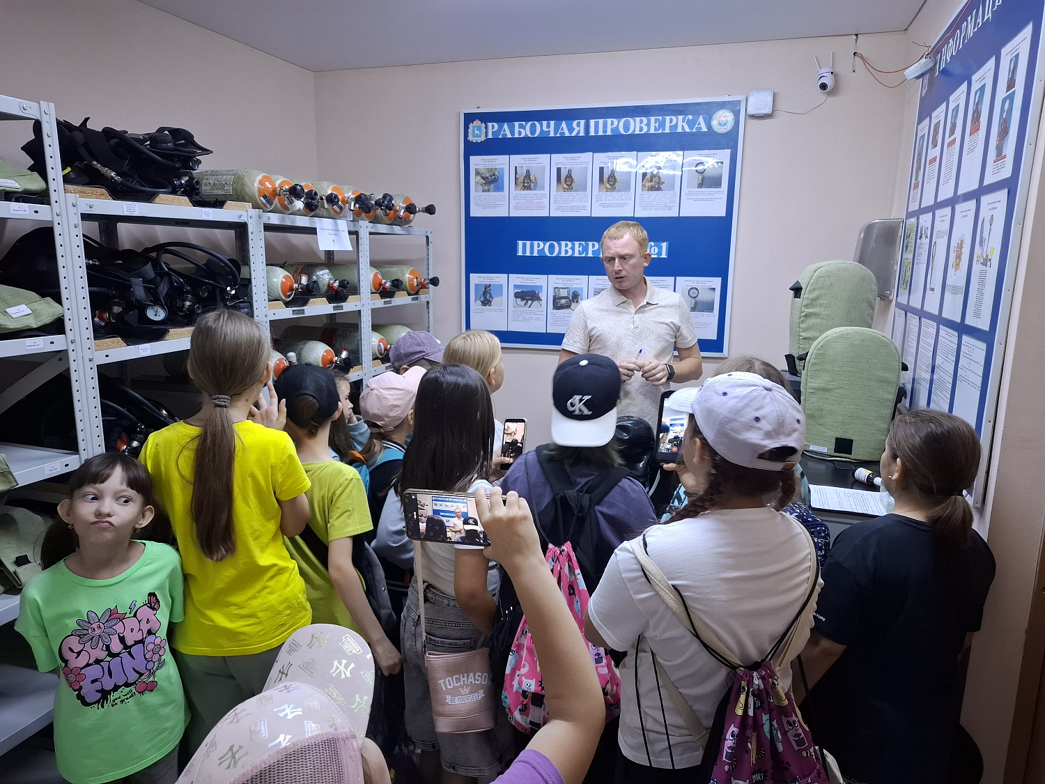 Экскурсия для воспитанников лагеря «Родничок»