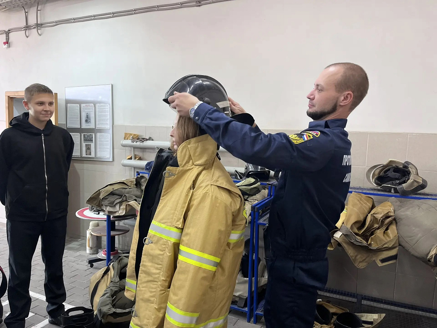 Побывать в роли огнеборца