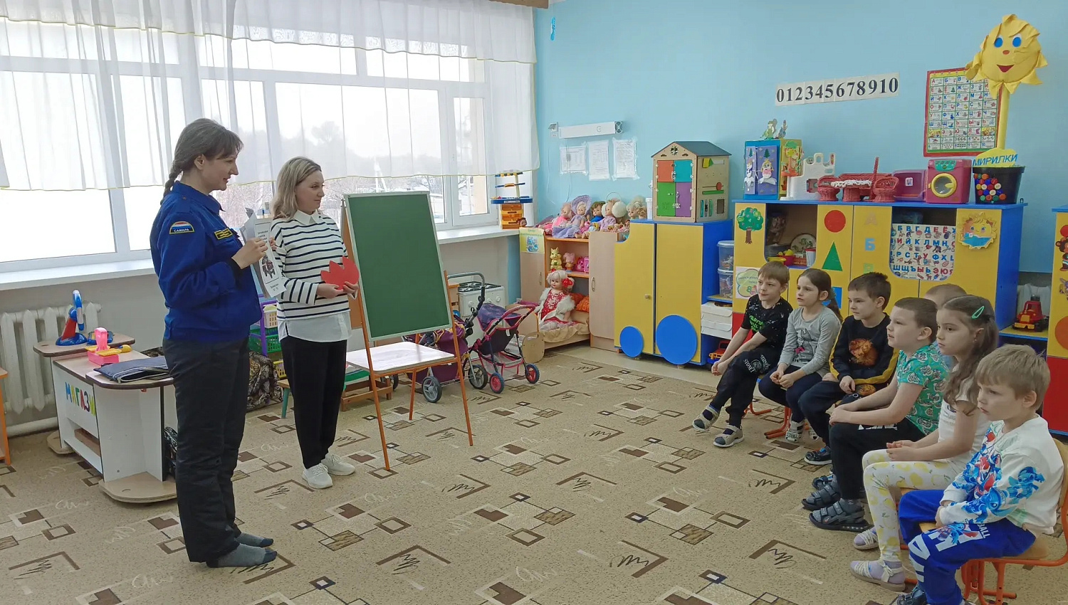 Профилактические занятия с детьми в Пестравском районе