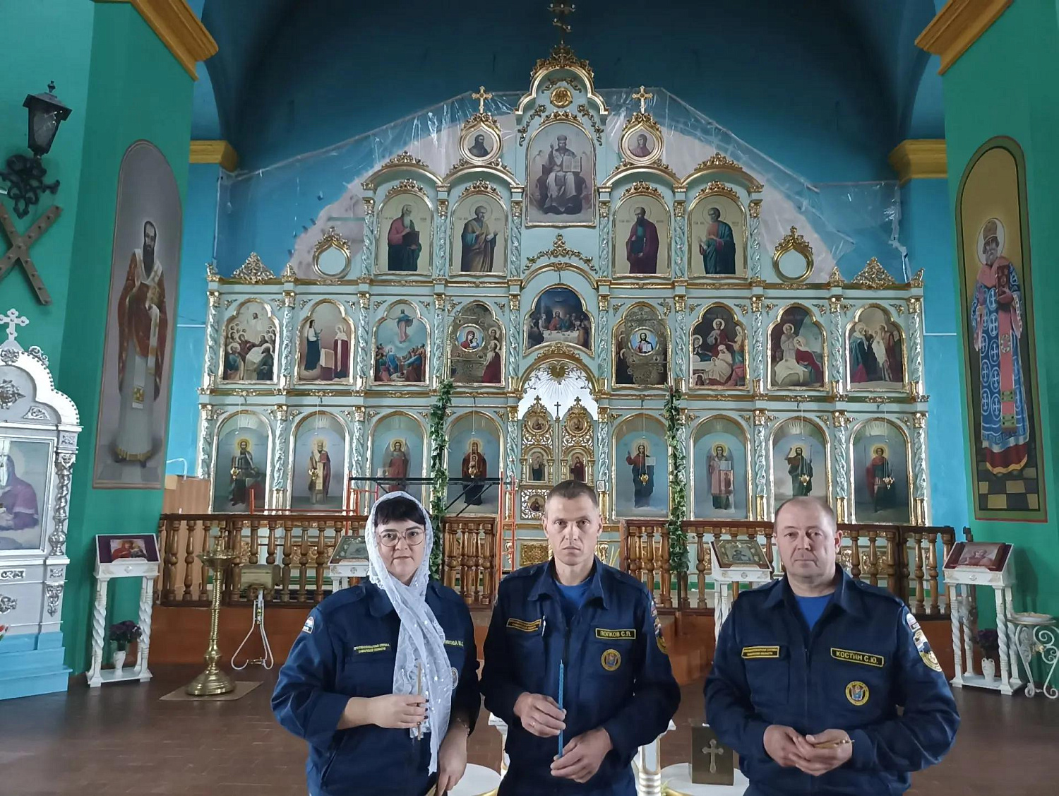 В честь праздника иконы Богородицы «Неопалимая Купина» сегодня проходят благодарственные молебны