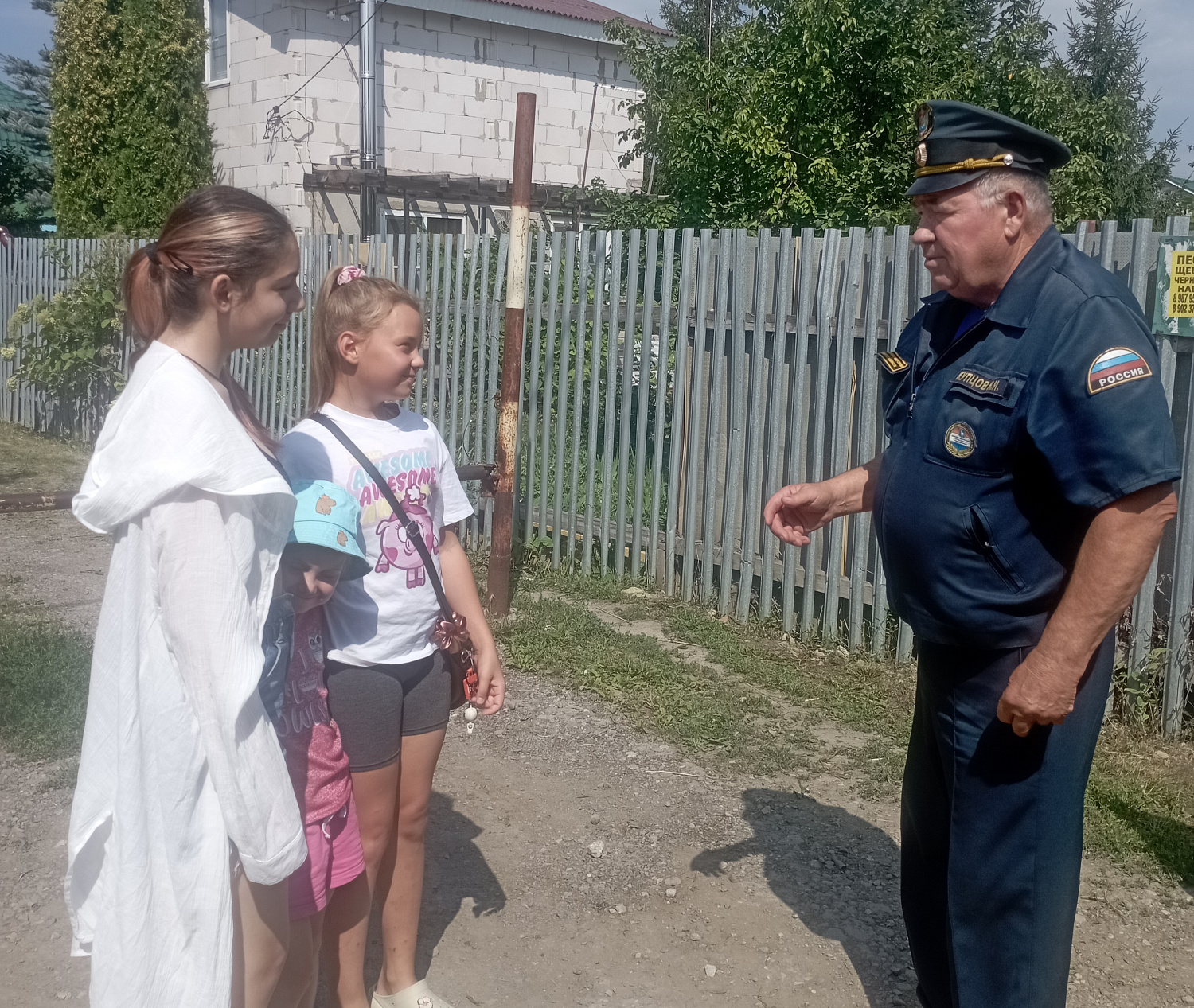 Жители Красноярского района получают полезные противопожарные рекомендации