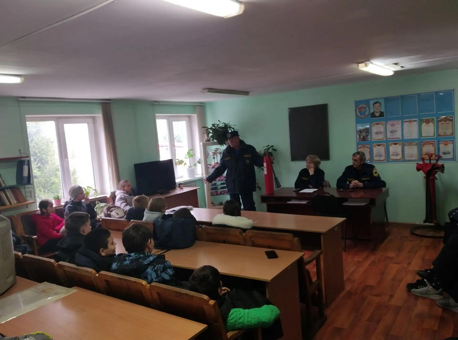 В гостях у героев